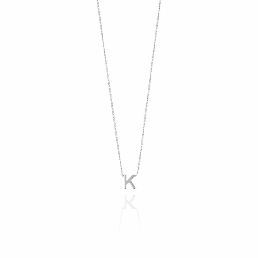 Necklaces & Bracelets LOTT.gioielli  | Zilveren Ketting Initial In Between